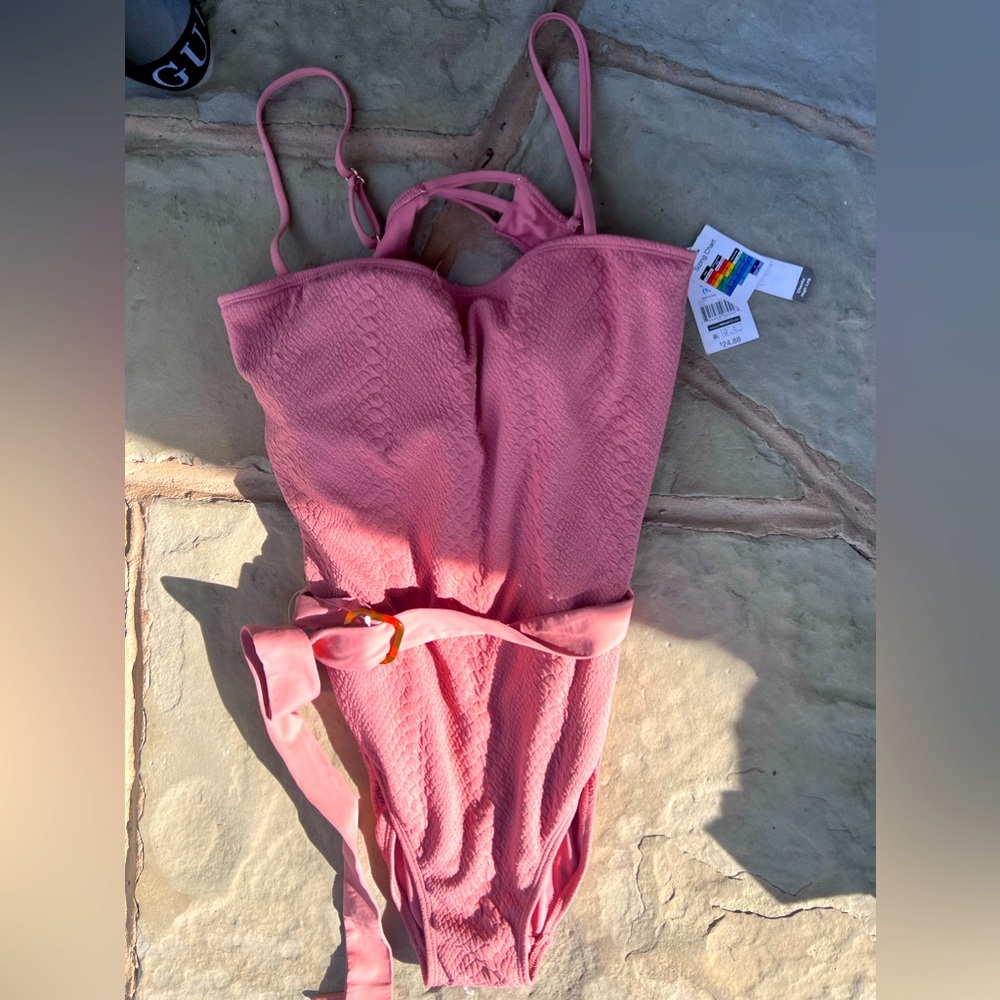 NWT TIME AND TRU bathing suit romper things